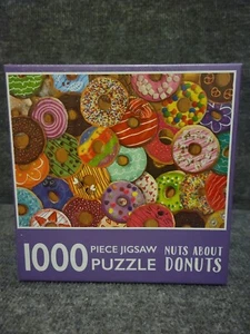 1000 Piece Puzzle NUTS ABOUT DONUTS - Picture 1 of 5