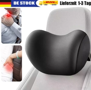 Autositz Kopfstütze Pad MemoryFoam Reisekopf Nackenstütze Kissen KFZ Kopfkissen+ - Bild 1 von 15