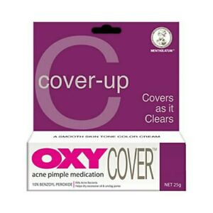 OXY Cover-Up Acne Pimple Medication Treat Stubborn Pimples 25g X 3 tubes 