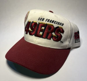 VINTAGE SPORTS SPECIALTIES PRO LINE NFL SAN FRANCISCO 49ERS SNAPBACK HAT CAP 90s - Bild 1 von 8