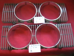 1974-1976 MERCURY COUGAR HEADLIGHT BEZEL/GRILLE LT & RT VERY NICE OEM CONDITION! - Bild 1 von 10