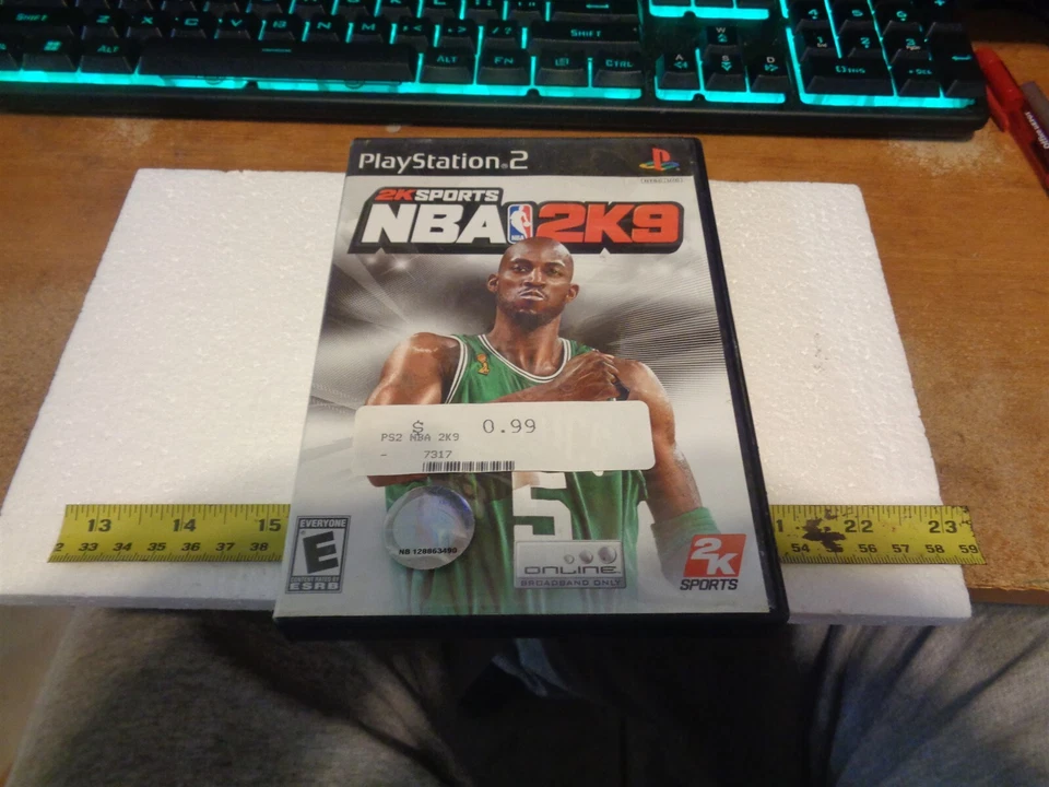 Play Station 2 Computer Program NBA 2K9 (NOT TESTED) (BOX#PIKE) - Image 1 of 2