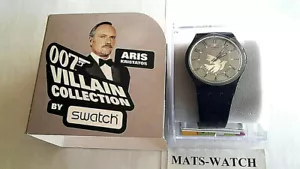 SWATCH+JAMES BOND 007+SUJB104 ARIS KRISTATOS / SOLO PARA TUS OJOS+NUEVO/NUEVO - Imagen 1 de 1