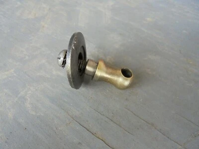 (1) VINTAGE 1940's GRETSCH ROUND BADGE PARADE DRUM EYELET CENTER STUD-VG! - Image 1 of 2