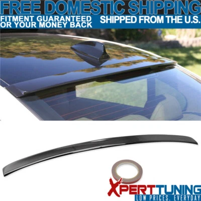 Fits 11-16 BMW F10 5 Series AC Style Rear Roof Spoiler ABS Painted Jet Black Foto 1 de 4