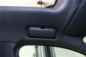 Schwarzer Auto Sonnenbrillen Aufbewahrungsbox Halter für Porsche Macan 2014-2017 - Bild 1 von 7