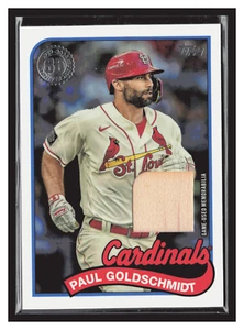 Paul Goldschmidt - 2024 Topps '89 Topps Relics #89BRPG - Picture 1 of 2