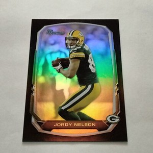 2013 Bowman Silver Black Border Jordy Nelson Green Bay Packers #58