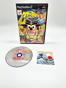 Sony PlayStation2 Crash Bandicoot 4 Sakuretu! majin powe Japan game PS2 - Picture 1 of 8