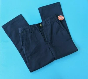French toast pull on kid's pants Navy or Khaki - Picture 1 of 28