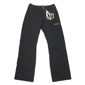 Volcom Girl's Boom Insulated Snow Pant Size XS Black 31.5" Inseam NWT $130 - Picture 1 of 9