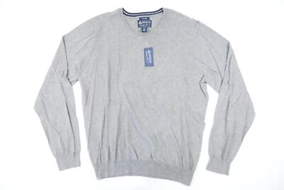 SUÉTER AMERICANO RAG GRIS JASPEADO 2XL CUELLO EN V TEJIDO PARA HOMBRE NUEVO CON ETIQUETAS NUEVO Foto 1 de 4