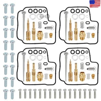 CARBURETOR GASKETS REBUILD KIT FOR HONDA CBR600F CBR600 HURRICANE 600 1987-1989 - Image 1 of 4