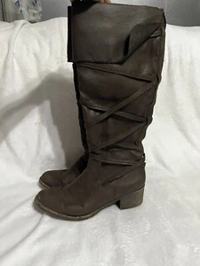 Brown Riding Boots - Picture 1 of 9