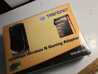 Trendnet 450mbps wireless n gaming adapter tew-687ga - Image 1 of 4