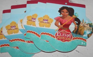 Disney Elena of Avalor Sticker Pack LOT, Princess Party - Picture 1 of 5