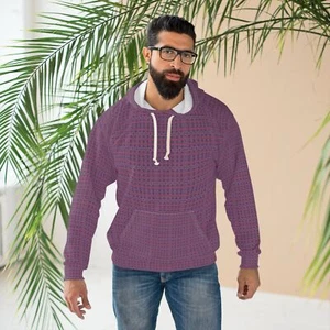 Pullover Felpa con Cappuccio | Modello Cool in Viola (PTGEO-20) - Foto 1 di 31