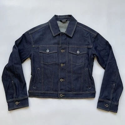 Diesel Black Gold Women’s Denim Indigo Blue Jacket Back Cropped Size IT-38/ US-S - Image 1 of 4