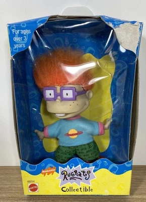 Mattel Nickelodeon Rugrats Chuckie Figura Coleccionable Muñeca SELLADA NUEVA Foto 1 de 4