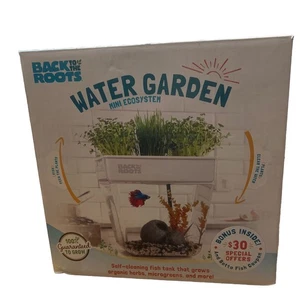 Back to the Roots Premium Acryl Wasser Garten Aquarium, das Nahrung anbaut Neu OVP - Bild 1 von 4