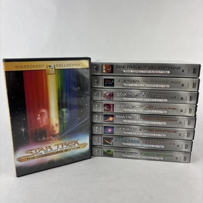Star Trek - Widescreen Special Collector’s Edition DVDs - 9 Movie Lot - Image 1 of 4