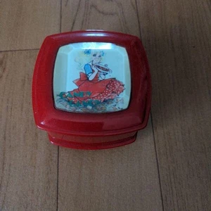 Vintage Candy Candy Spieluhr Schmuckkästchen 70er Japan Retro Anime gebrochenes Scharnier - Bild 1 von 12