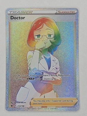 Doctor Rainbow Secret Rare 214/198 Swsh06: Sword & Shield - Chilling Reign Holo - Image 1 of 2