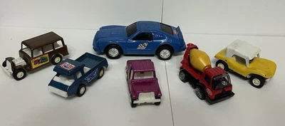 6 Vintage 1970’s Tonka & Tootsietoy Toy Vehicles (3 Tonka/ 3 Tootsie) Cars Lot - Image 1 of 4