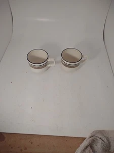 Tazas de percusión vintage modernas de mediados de siglo TEMPER-WARE de Lenox (2) - Imagen 1 de 2