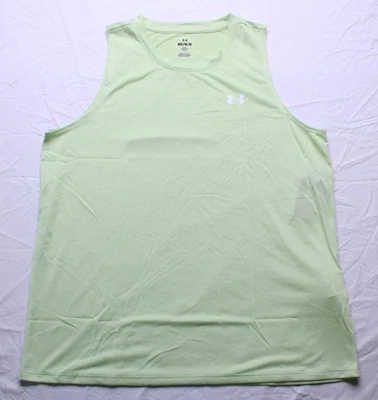 Camiseta sin mangas Under Armour para mujer UA Tech CG2 retro verde/blanco mediana nueva con etiquetas Foto 1 de 4