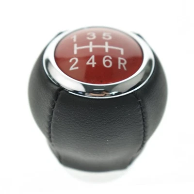 Se adapta a Subaru Impreza WRX STI 2009-2018 coche 6 velocidades cuero palanca de cambios perilla de cambio Foto 1 de 4