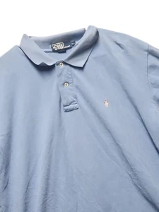 Polo Ralph Lauren Men Size XL Blue Pink Pony Classic Fit Short Sleeve - Picture 1 of 7