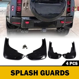 4PCS For 2020+ Land Rover Defender 110 90 L663 Mud Flap Splash Fender Mudguards - Picture 1 of 18