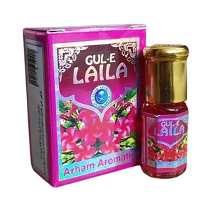 Arham Gul E Laila Floral Attar Men Women Non Alcoholic Attar Pack Of 3 Each 3Ml - Imagen 1 de 2