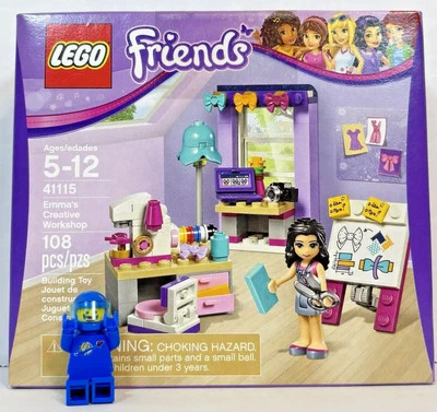 LEGO (41115) Friends: Emma's Creative Workshop New Sealed Retired Photo - Image 1 of 2