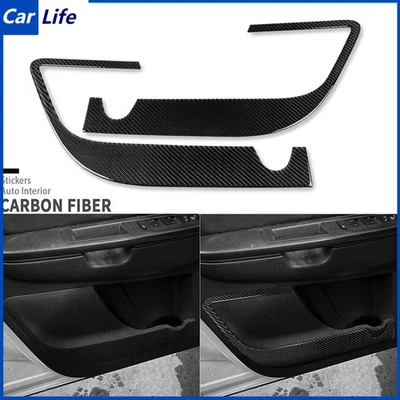 Cubierta de panel antipatadas de fibra de carbono real para Chevrolet Traverse 09-17 Foto 1 de 4