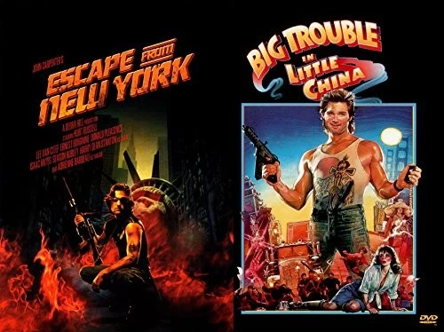Kurt Russell Action Big Trouble in Little China & Escape from New York 2 DVD Set - Image 1 of 1