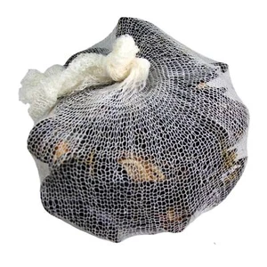 10 Pcs Mesh Storage Bags Fruit Vegetable Storage Produce Bags Seafood Boil Bags - Picture 1 of 7