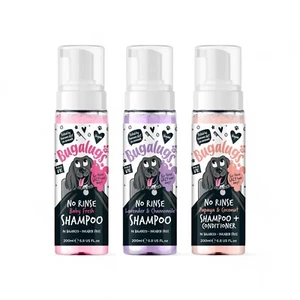 Bugalugs Hundeshampoo ohne Wasser 200ml Trockenshampoo verschiedene Düfte - Bild 1 von 27