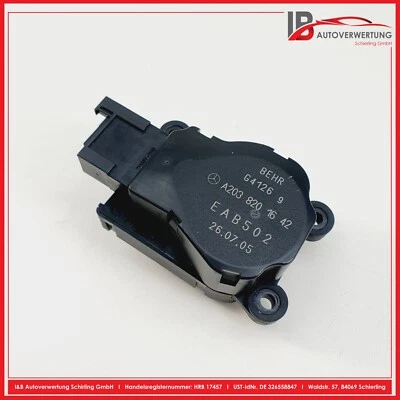MERCEDES BENZ W203 - W209 Stellmotor Heizung Klima A2038201642 ORIGINAL - Bild 1 von 3