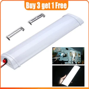 12V White Interior LED Light Strip Bar Caravan Campervan Motorhome Lighting - Picture 1 of 15