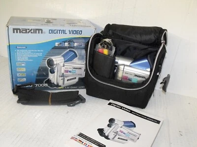 Maxim MX30-7000 4.1MP Compact Digital Video Camcorder - Image 1 of 4