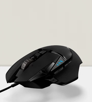 HERO Wired Gaming Mouse 25K Sensor 25,600 DPI RGB 11 Buttons PC/Mac - Image 1 of 4