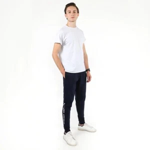 Under Armour UA Men Joggers Rival Fleece Graphic Logo  Navy Size X-Large new - Picture 1 of 6