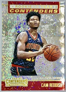 2019-2020 Panini Contenders Cam Reddish Sparkle Prizm Rookie Rc Atlanta Hawks 🔥 - Picture 1 of 3