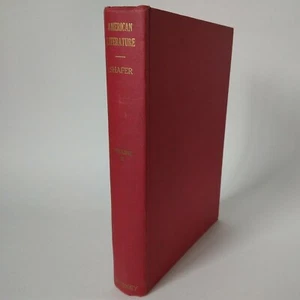 1926 "Amerikanische Literatur" - Ausgewählte Texte Robert Shafer, Odyssey Press HC GD - Bild 1 von 12