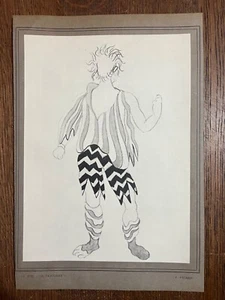 Pablo Picasso 1921 Lithograph "Le Tricorne - Le Fou / The Fool " Limited Edition - Picture 1 of 7