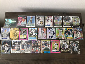 Huge 52 Baseball Card Lot - All Subsets, Parallel, Numbered, Patch, RC,Refractor