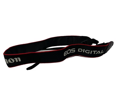 Correa de hombro para cuello para cámara digital Canon EOS SLR roja - Original OEM Foto 1 de 2