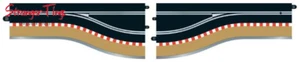 Scalextric Pit Lane Track (Left Hand) - Includes Sensor - Picture 1 of 1